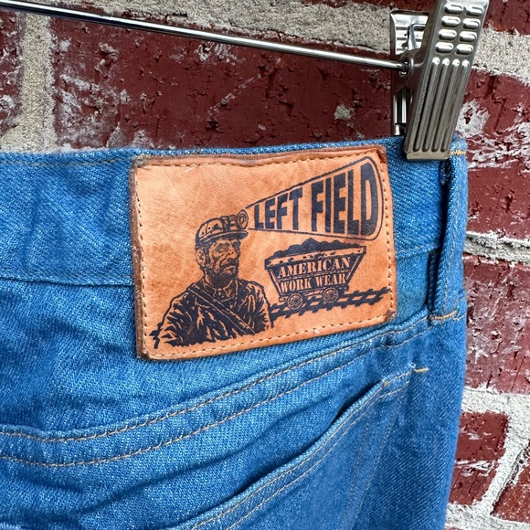 Left field white cone denim 70s jeans 36x36 - Picture 6 of 8
